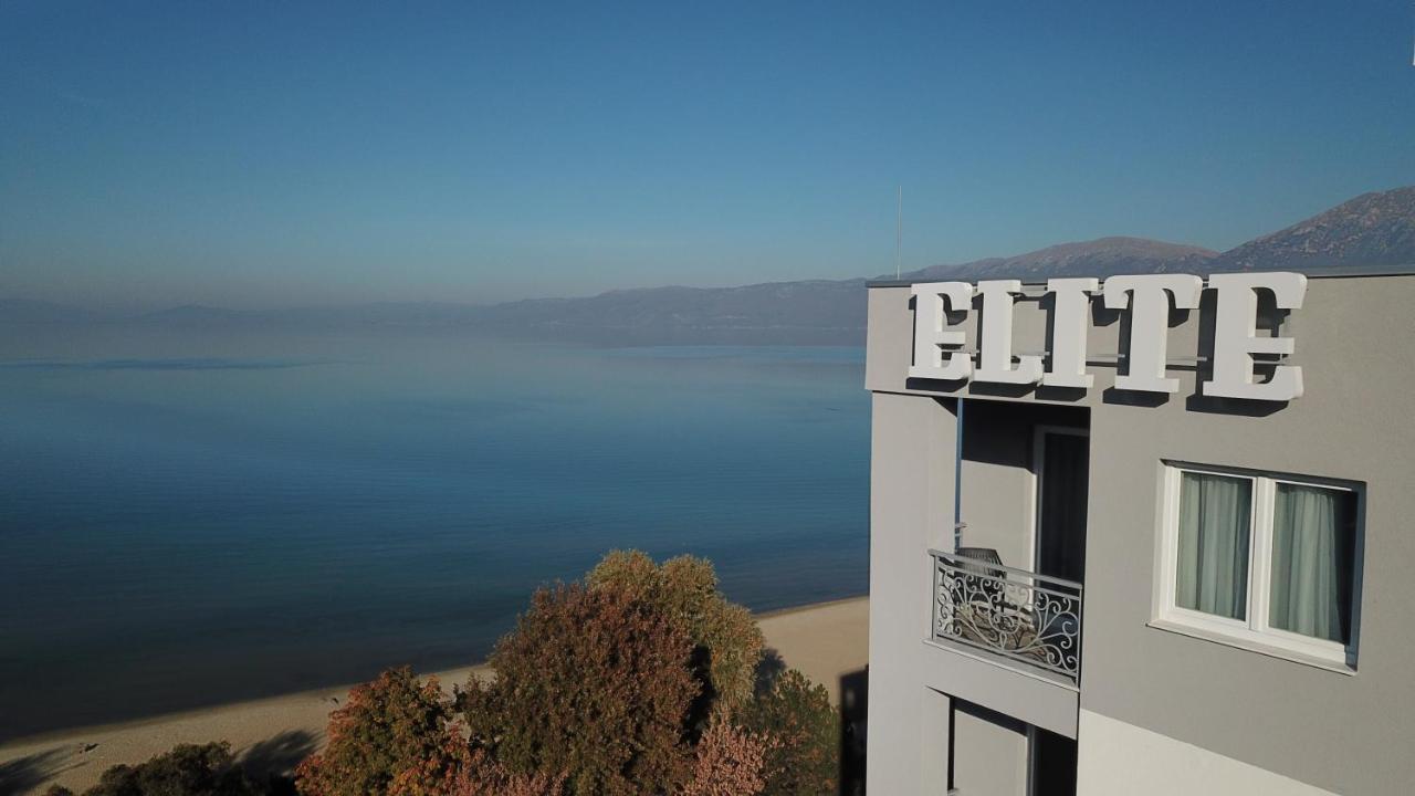 Hotel Elite Pogradec Exteriér fotografie