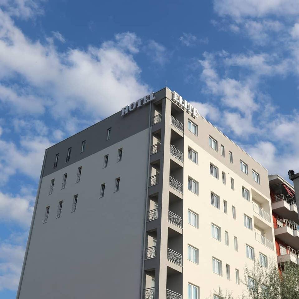 Hotel Elite Pogradec Exteriér fotografie