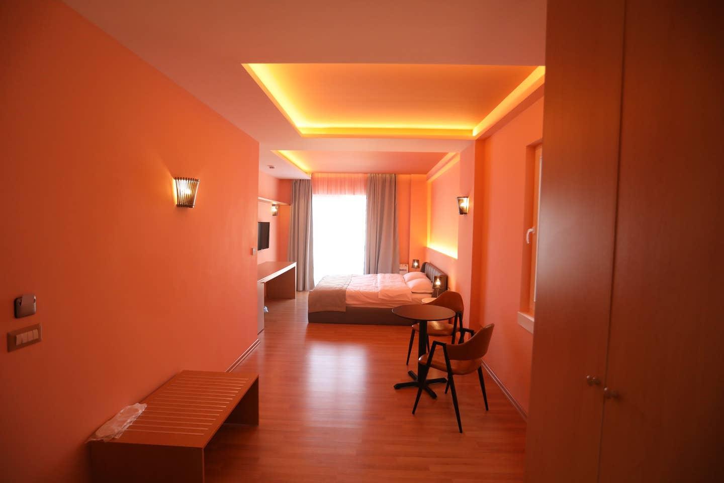Hotel Elite Pogradec Exteriér fotografie